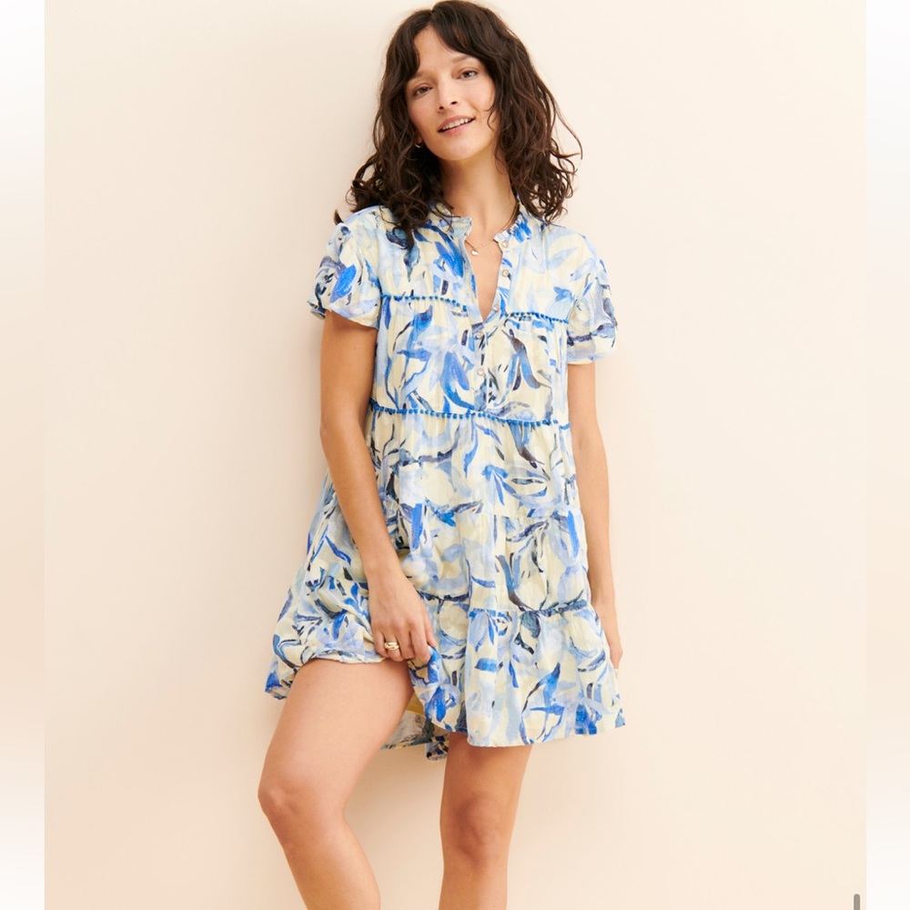 RAHI Dress, gently worn with tear on bottom.